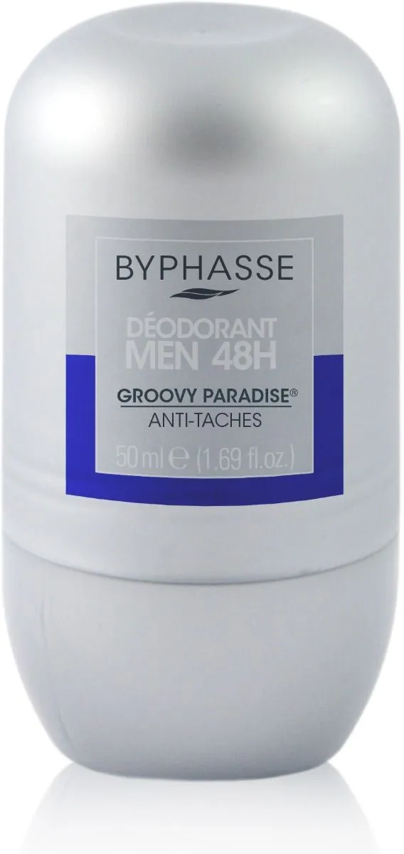 Byphasse 48h Men Deodorant Groovy Paradise Roll-on (50mL)