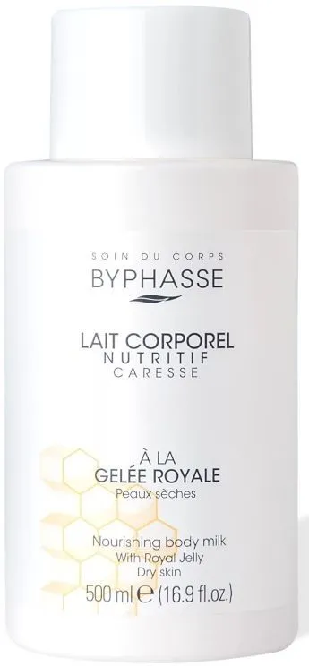 Byphasse Nourishing Body Milk Royal Jelly Dry Skin (500mL)