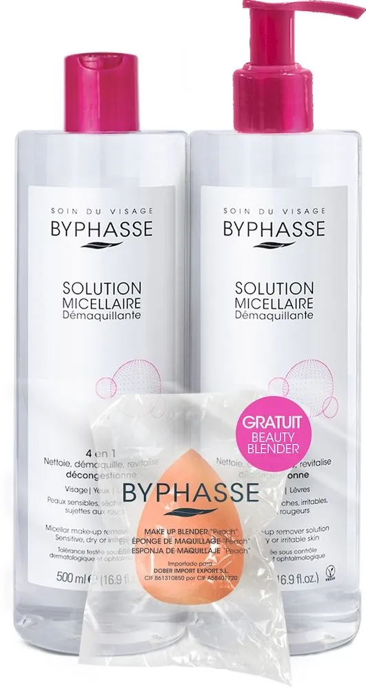 Byphasse Facial Toner Micellar Water (2x500mL)