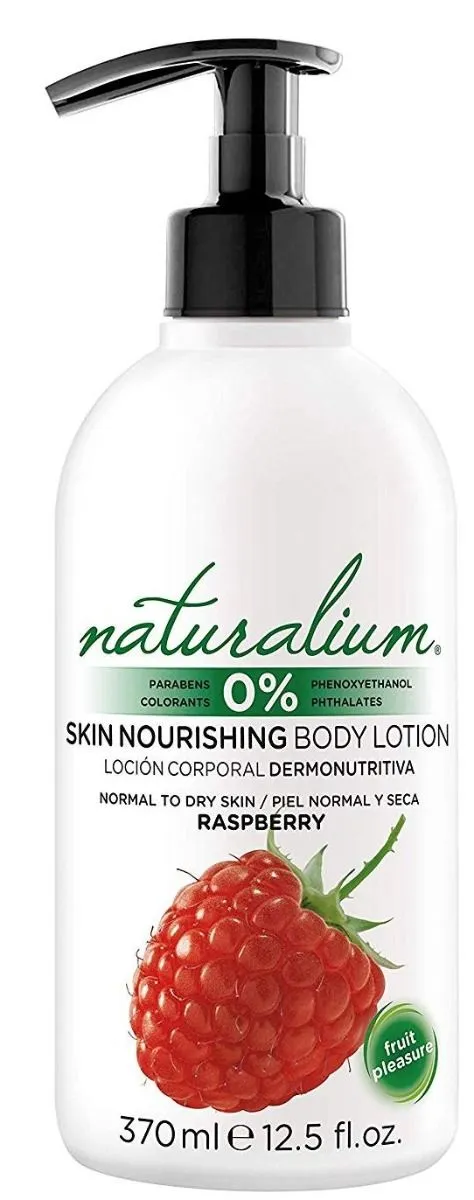 Naturalium Body Lotion Raspberry (370mL)