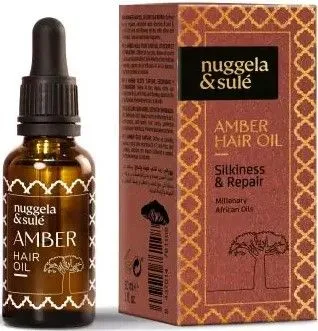 Nuggela & Sulé Amber Hair Oil Silkiness & Repair (30mL)
