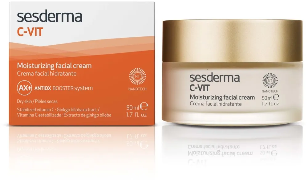 Sesderma C-vit Ax+ Moisturizing Facial Cream (50mL)