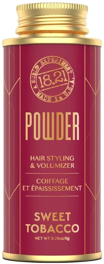 18.21 Man Made Hair Styling Powder Sweet Tobacco (8g)
