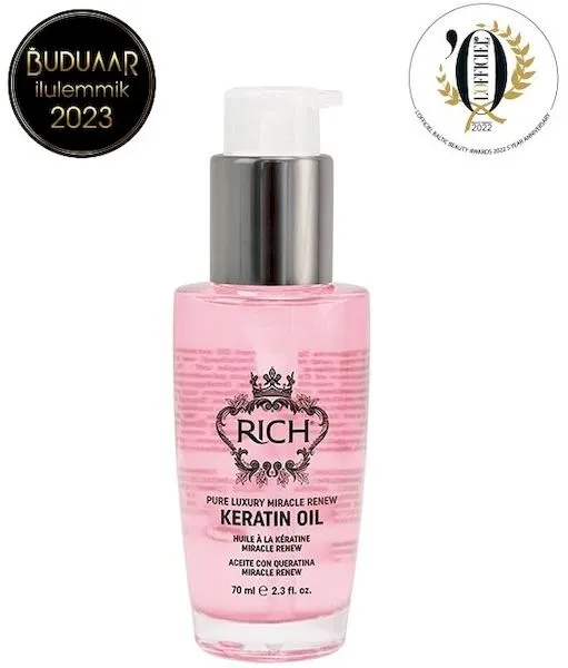 RICH Pure Luxury Miracle Renew Keratin Oil (70mL)