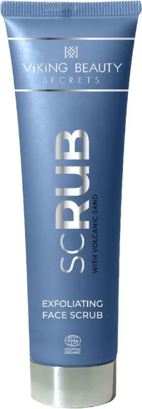 Viking Beauty Secrets Exfoliating Face Scrub with Icelandic Volcanic Sand (60mL)