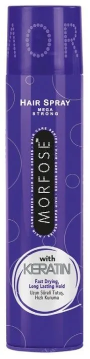 Morfose Keratin Hair Spray Mega Strong (300mL)