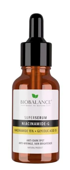 Bio Balance Niacinamide 15% + Glycolic Acid 5% Super Serum (30mL)