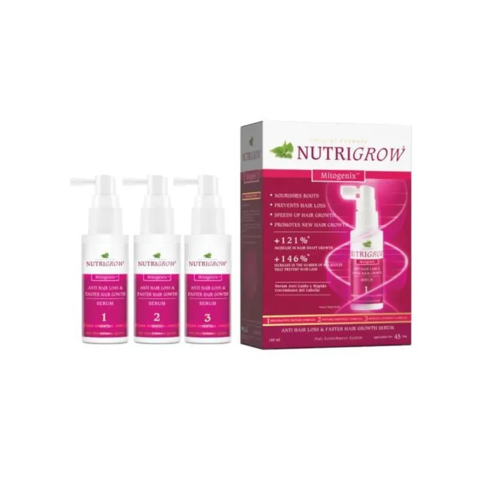 Bio Balance Nutrigrow Mitogenix Anti-Hair Loss Serum Set (3x60mL)