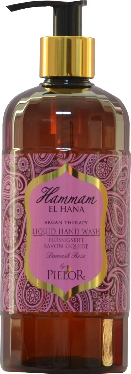 Pielor Hammam El Hana Liquid Hand Wash Damask Rose (400mL)