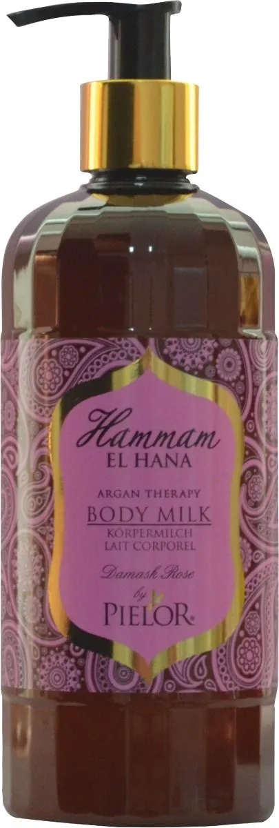 Pielor Hammam El Hana Body Milk Damask Rose (400mL)