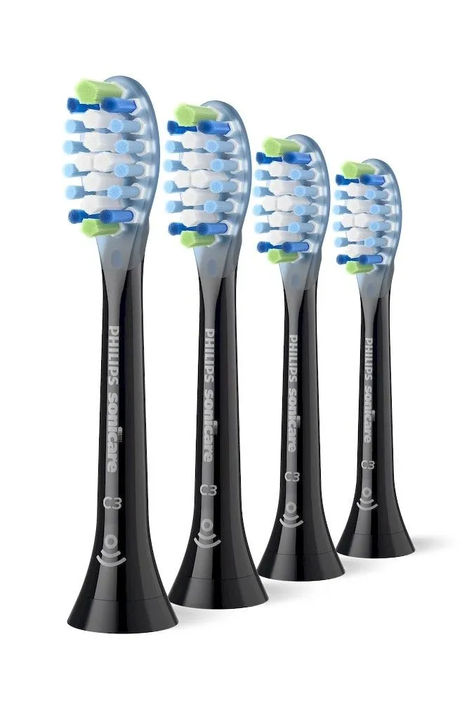 Philips Sonicare Toothbrush Heads C3 Premium Plaque Defence Black