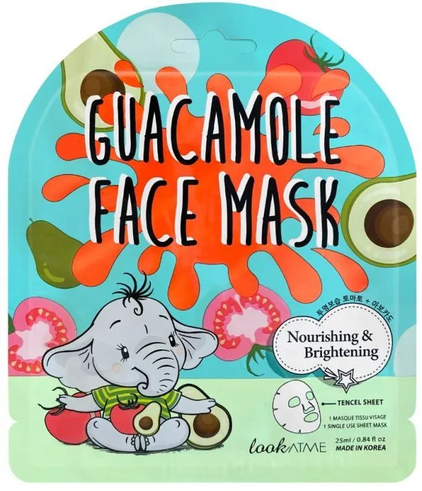 Look At Me Guacamole Tencel Face Mask