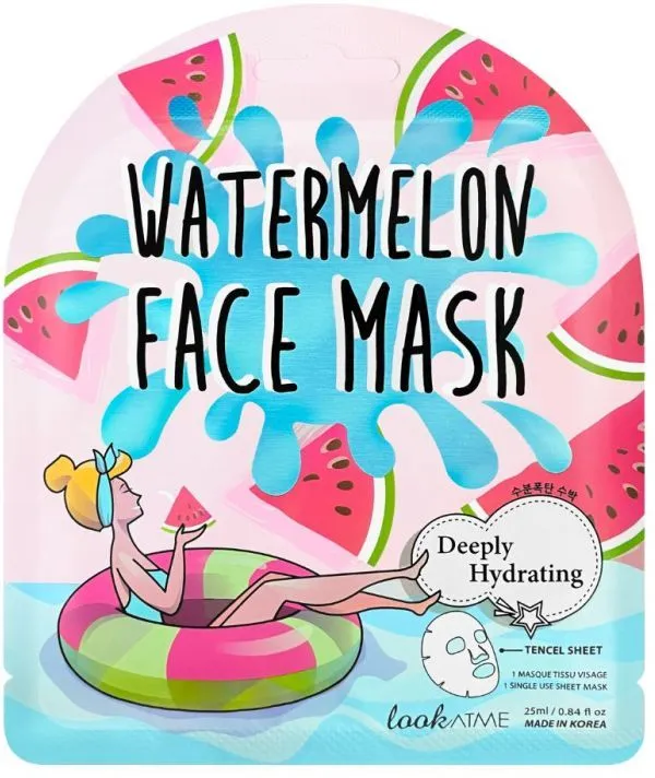 Look At Me Watermelon Tencel Face Mask