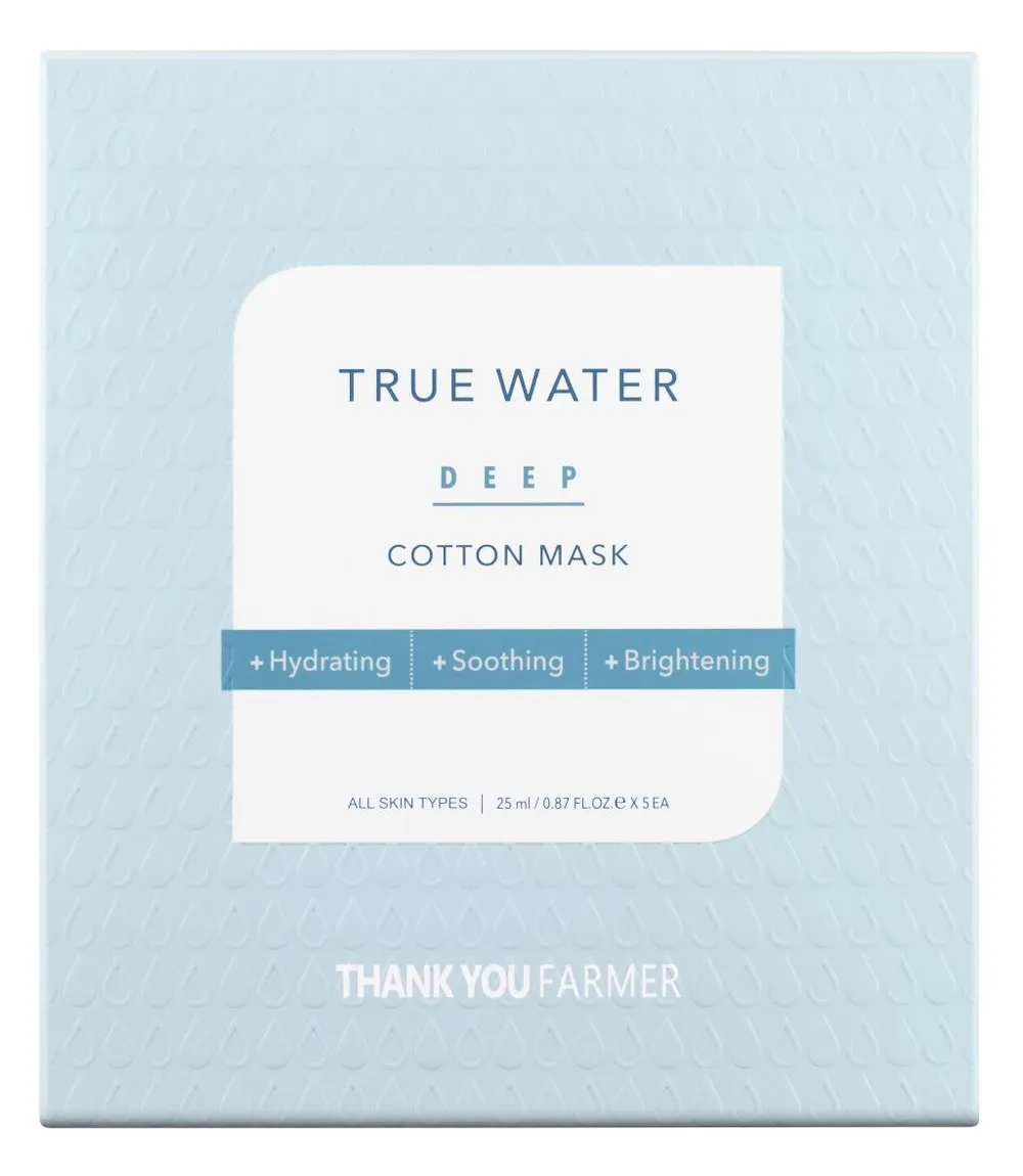 Thank You Farmer True Water Deep Cotton Mask (1pcs)