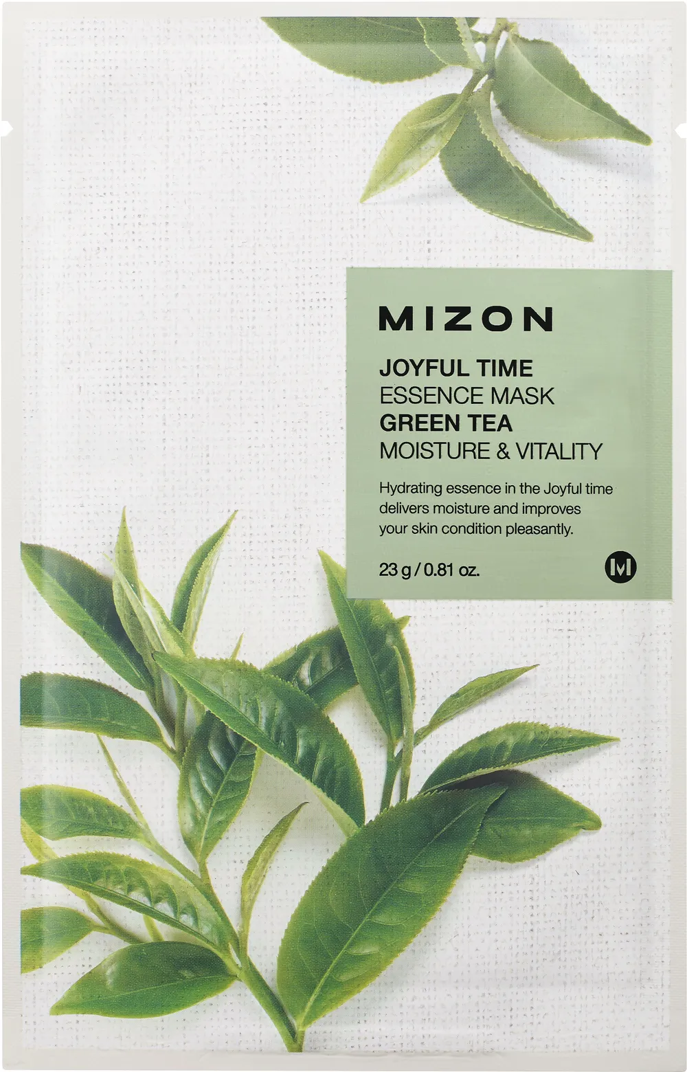 Mizon Joyful Time Essence Mask Green Tea (23mL)