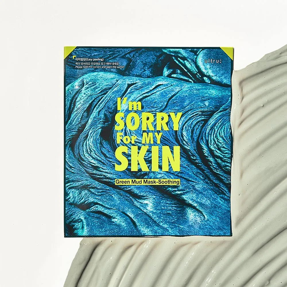 I'm Sorry For My Skin Green Mud Mask - Soothing (18g)