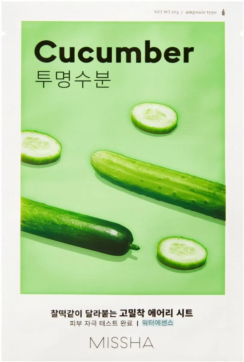 Missha Airy Fit Sheet Mask Cucumber (19g)