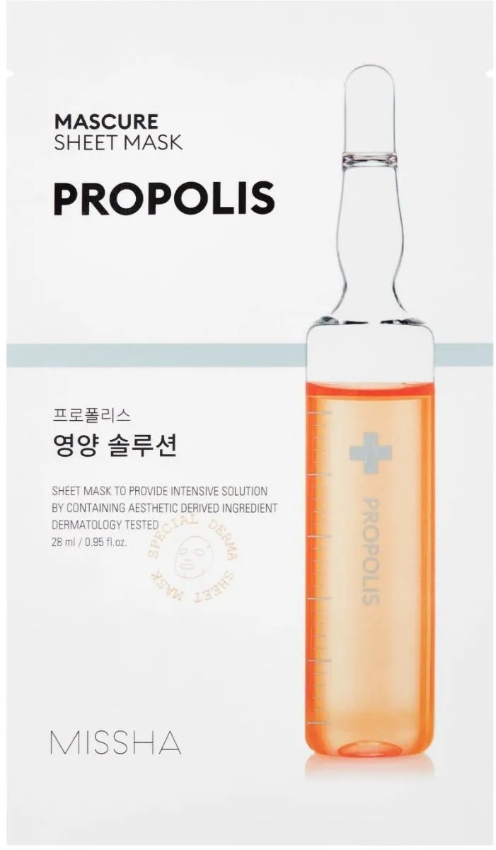 Missha Mascure Nutrition Solution Sheet Mask Propolis (28mL)