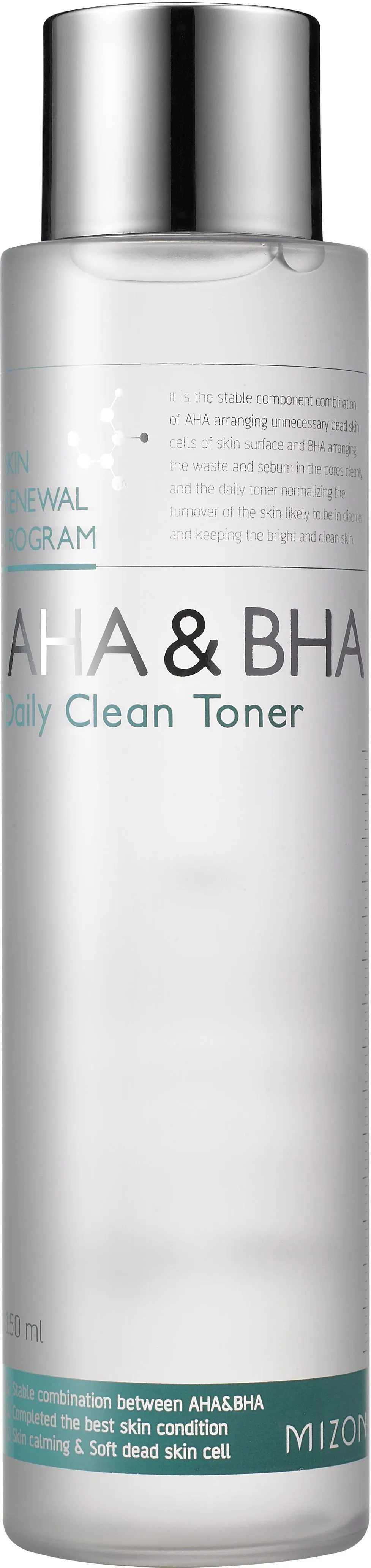 Mizon AHA & BHA Daily Clean Toner (150mL)