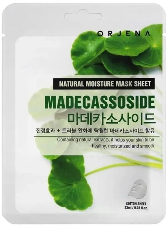 Orjena Natural Moisture Sheet Mask Madecassoside (23mL)