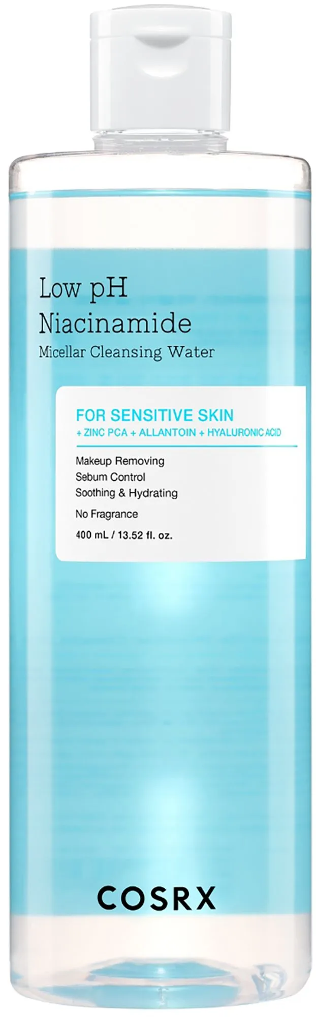 Cosrx Low pH Niacinamide Micellar Cleansing Water (400mL)