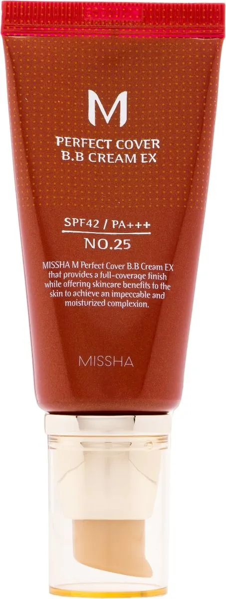 Missha M Perfect Cover BB Cream EX SPF42 (50mL) No.25 Warm Beige