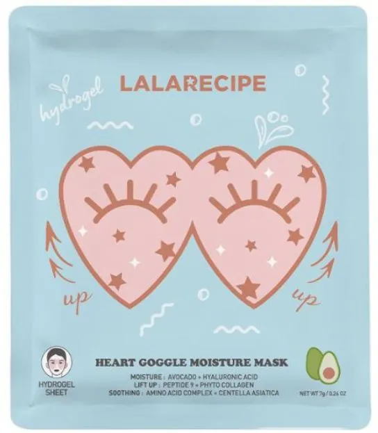 Lalarecipe Heart Goggle Moisture Mask (1pc)