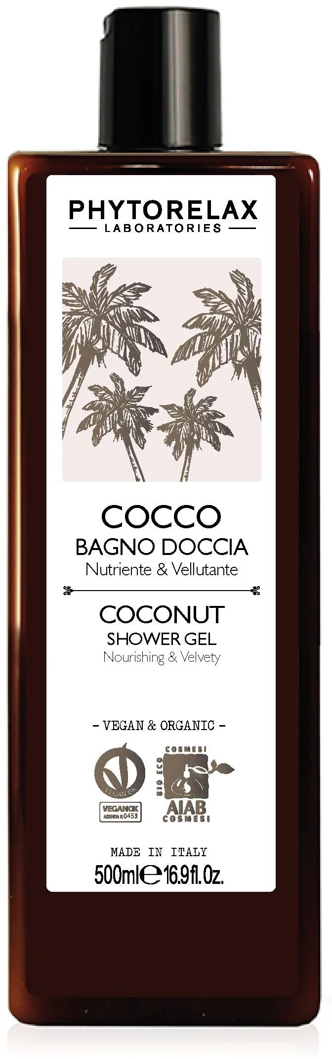 Phytorelax Coconut Shower Gel (500mL)