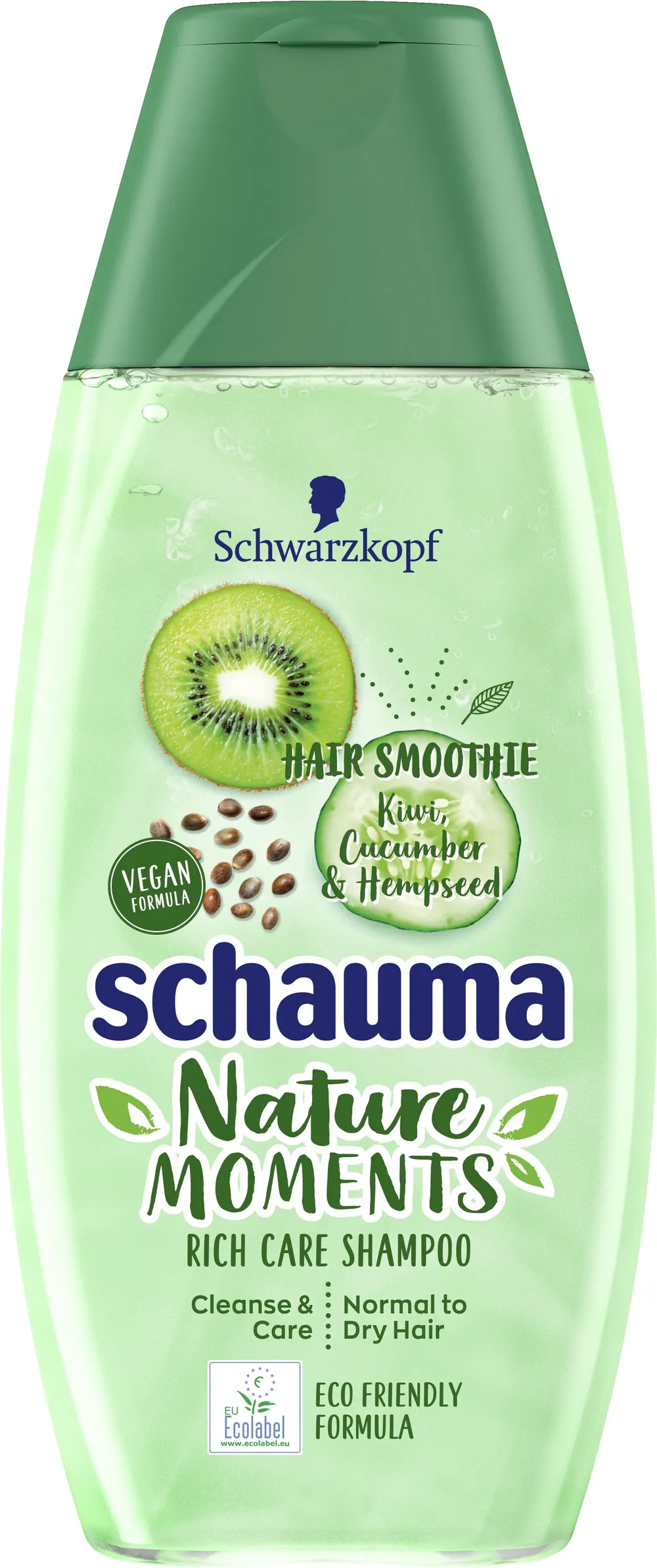 Schauma Nature Moments Hair Smoothies Shampoo Kiwi (250mL)