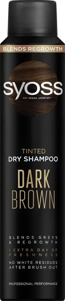 Syoss Tinted Dry Shampoo Dark Brown (200mL)