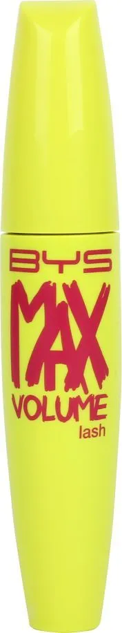 BYS Max Volume Lash Waterproof Mascara (10mL) Blackest Black