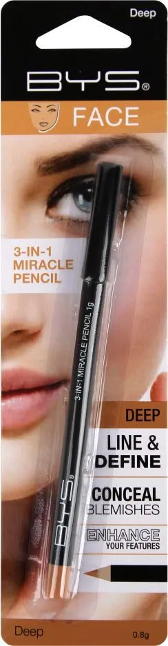 BYS 3-in-1 Miracle Pencil (1g) Deep