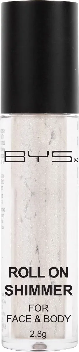 BYS Roll On Shimmer For Face & Body (2,8g) Snow White