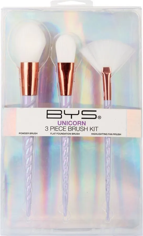 BYS Unicorn Brush Set (3pcs)