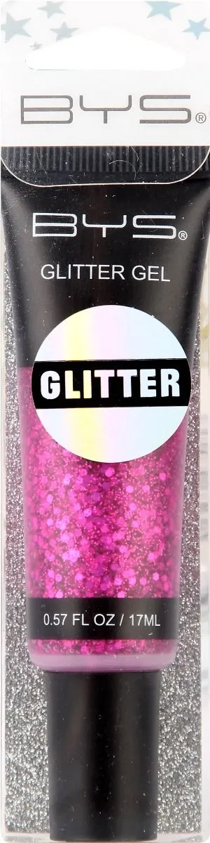 BYS Glitter Gel (17mL) Pink