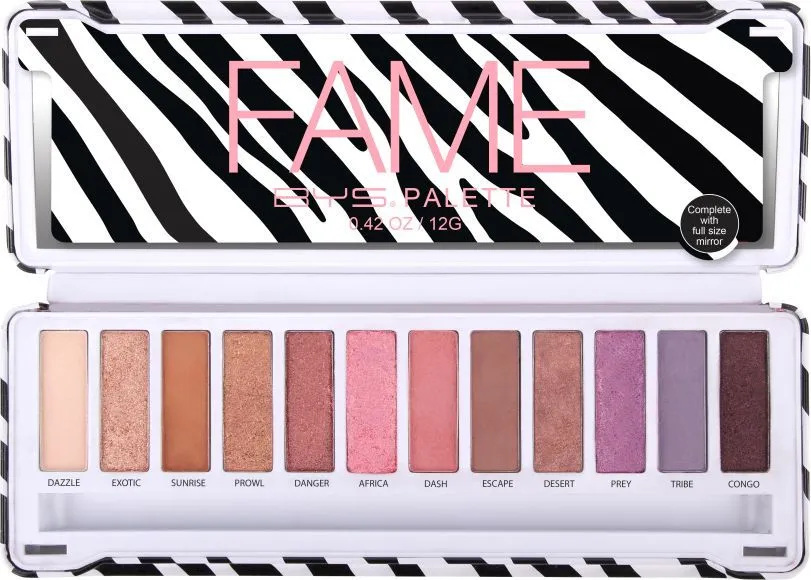 BYS Eyeshadow Palette (12pcs) Fame
