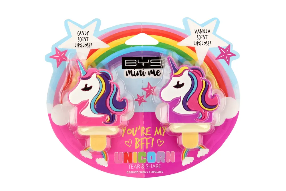 BYS Mini Me Lip Gloss (2pcs) Unicorn