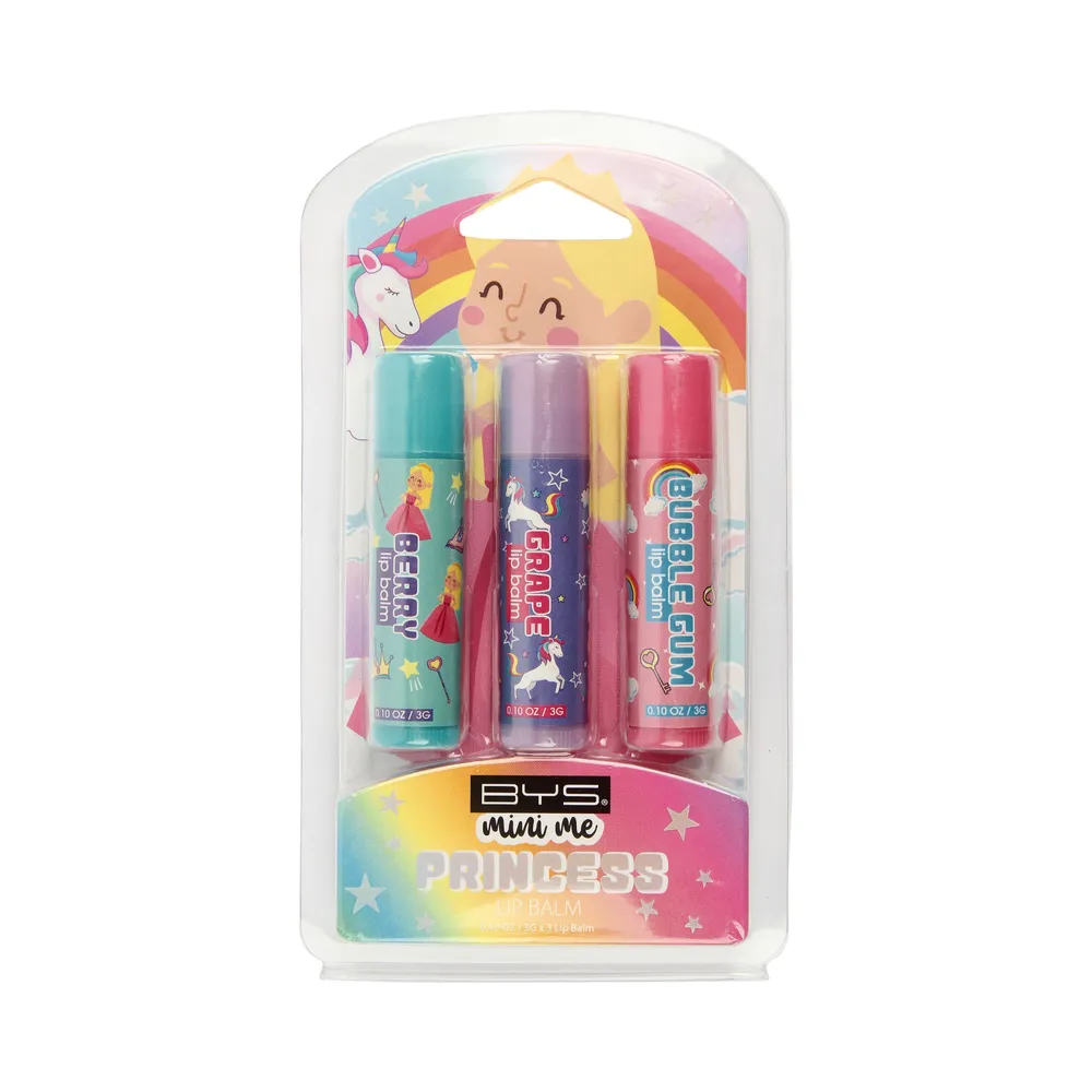 BYS Mini Me Lip Balm Kit (3pcs) Princess