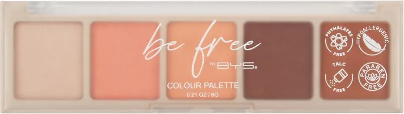 Be Free By BYS Colour Palette (6g) Sunset