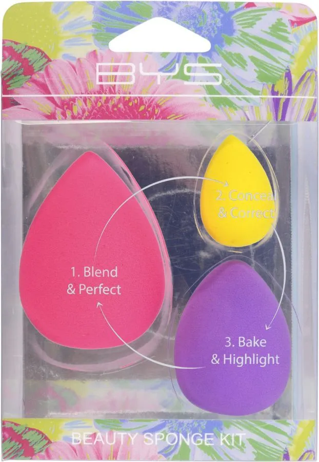 BYS Sponge Collection Flora (3pcs)