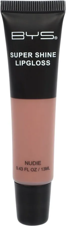 BYS Lip Gloss Super Shine (13mL) Nudie