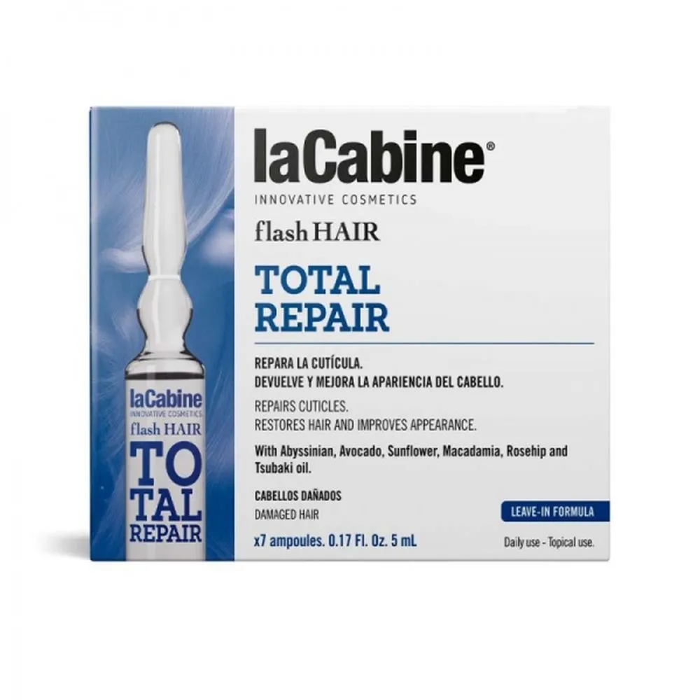 laCabine Flash Hair Total Repair Ampoules (7x5mL)