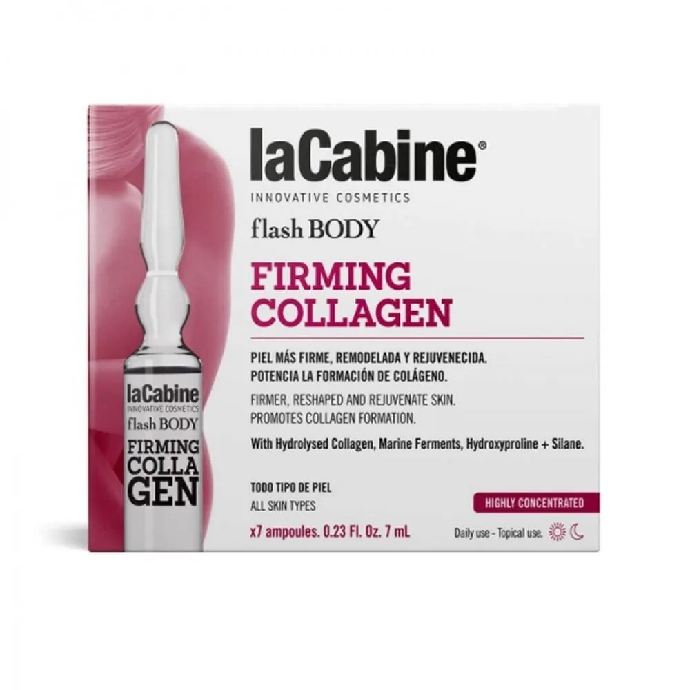 laCabine Flash Body Firming Collagen Ampoules (7x7mL)