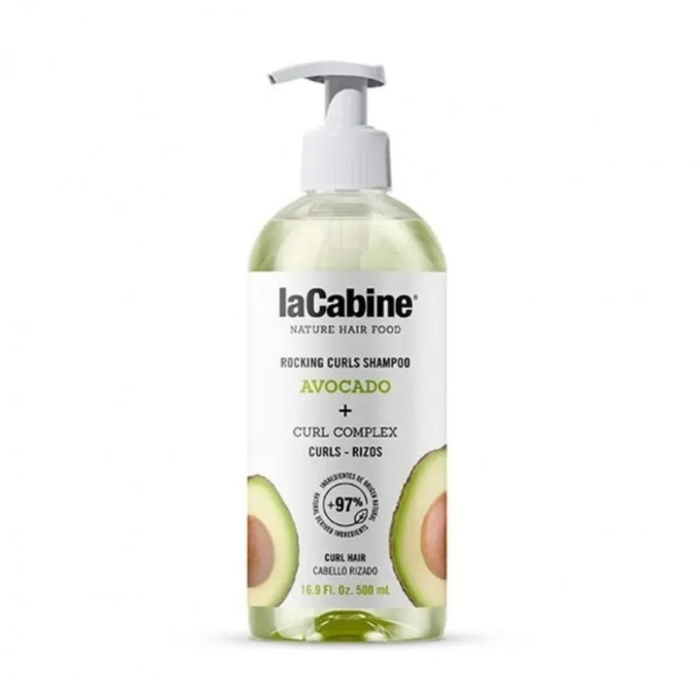 laCabine Nature Hair Food Rock Curls Shampoo (500mL)