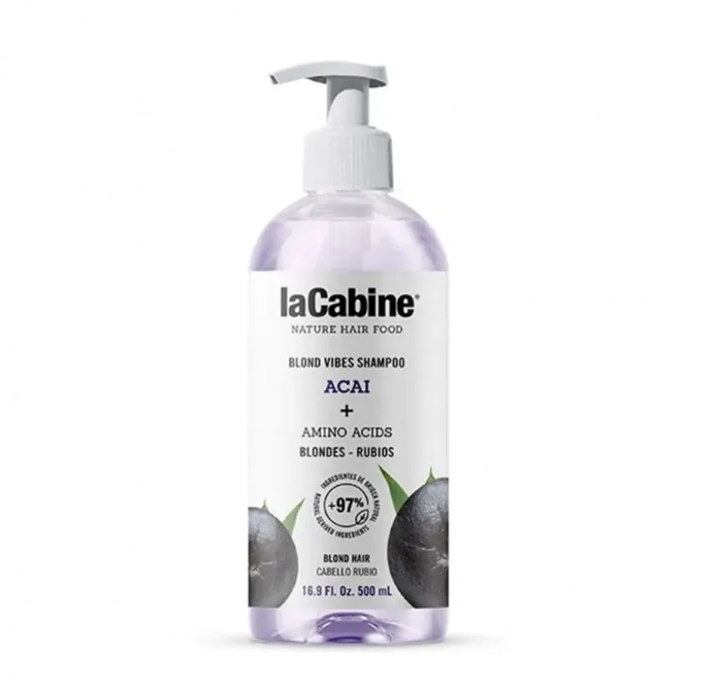laCabine Nature Hair Food Blond Vibes Shampoo (500mL)