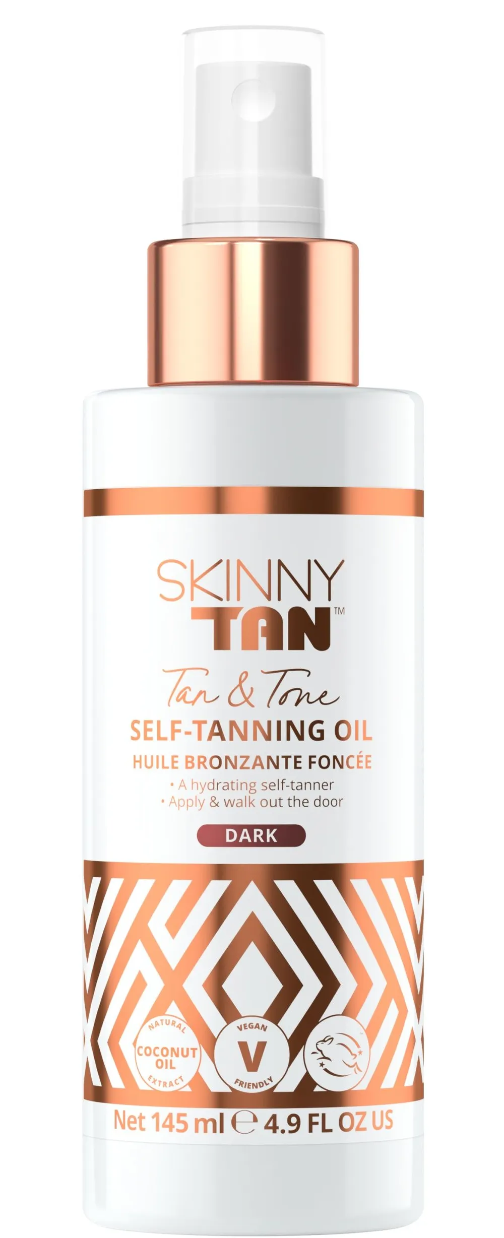 Skinny Tan Tan and Tone Oil (145mL) Dark
