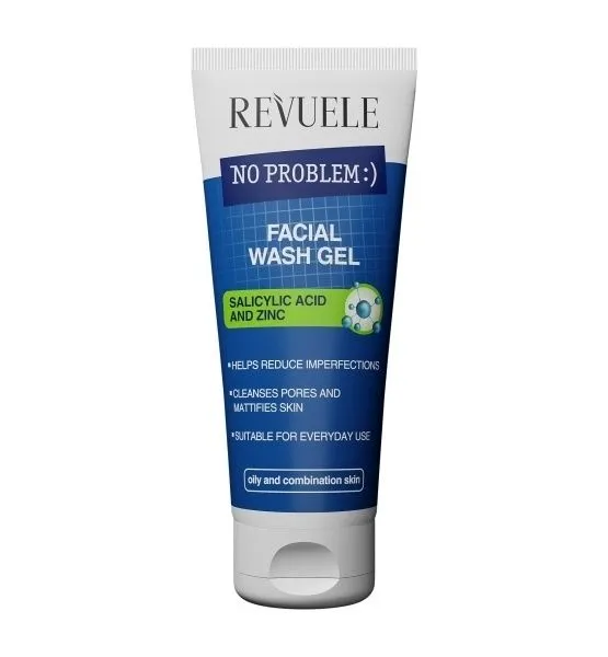 Revuele No Problem Face Wash Gel with Salicylic Acid & Zinc (200mL)