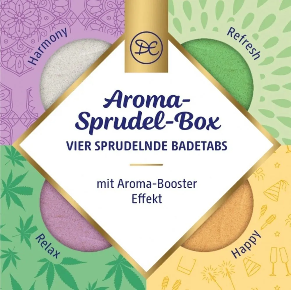 Dresdner Essenz Aroma Bath Tablets Box (4pcs)