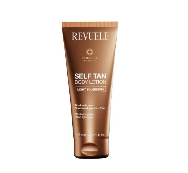Revuele Self-Tanning Body Lotion (200mL) Light-Medium