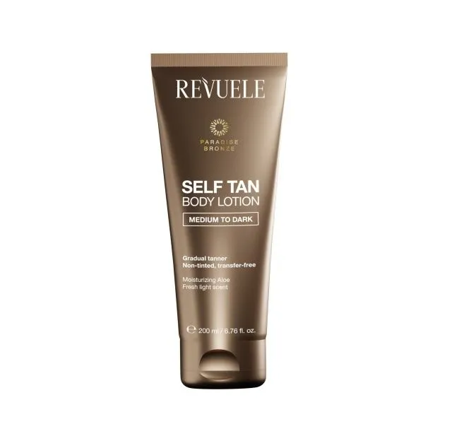 Revuele Self-Tanning Body Lotion (200mL) Medium-Dark